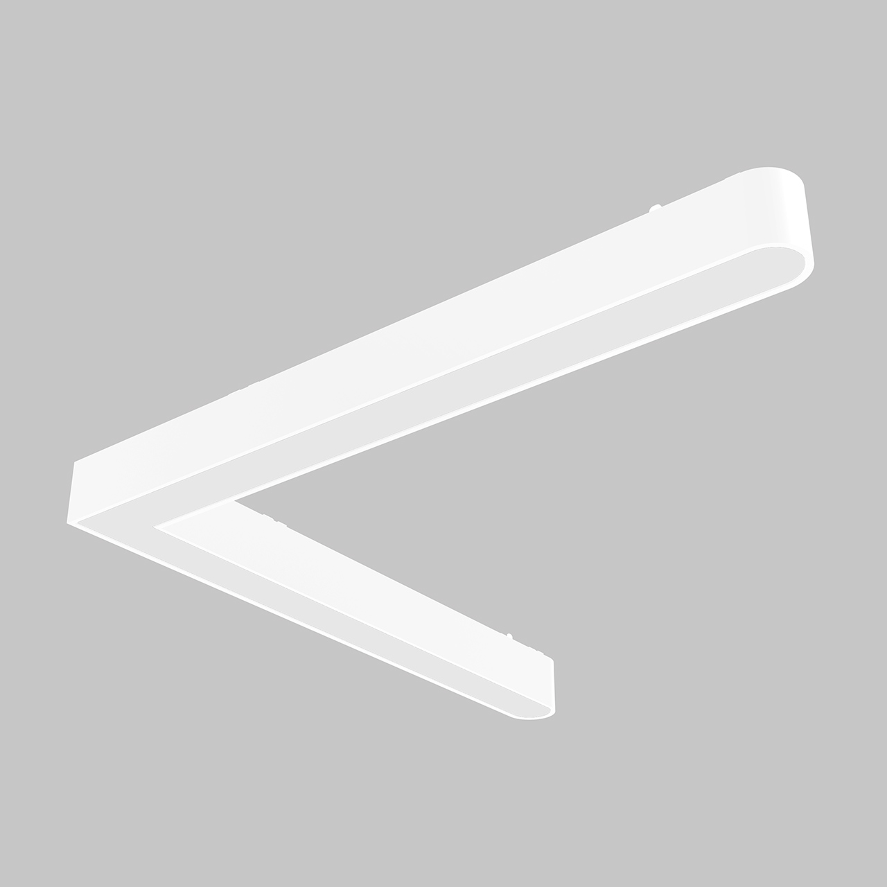 Светильник угловой рассеянного света для трековой системы UT25 48В 20Вт, 4000K, Белый IL.0007.1600-20-WH