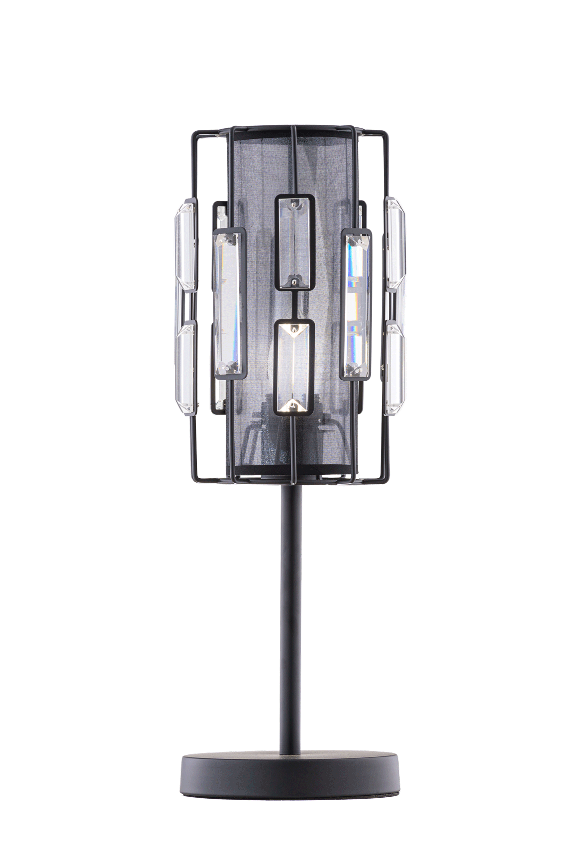 HTM3554/1S BLACK (1) Наст. лампа  NW