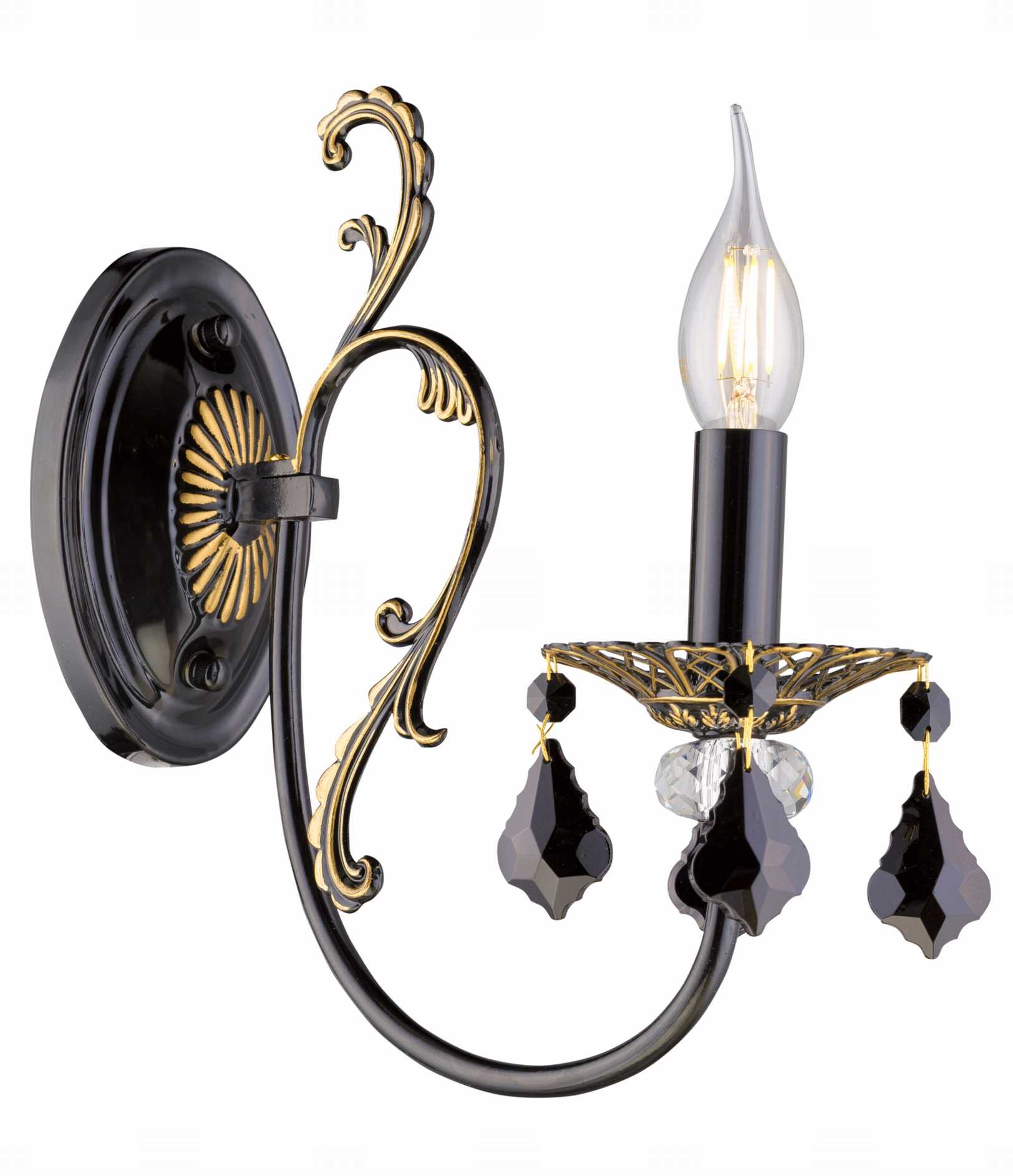 B1730/1W BK+GD (1/10) Бра NW