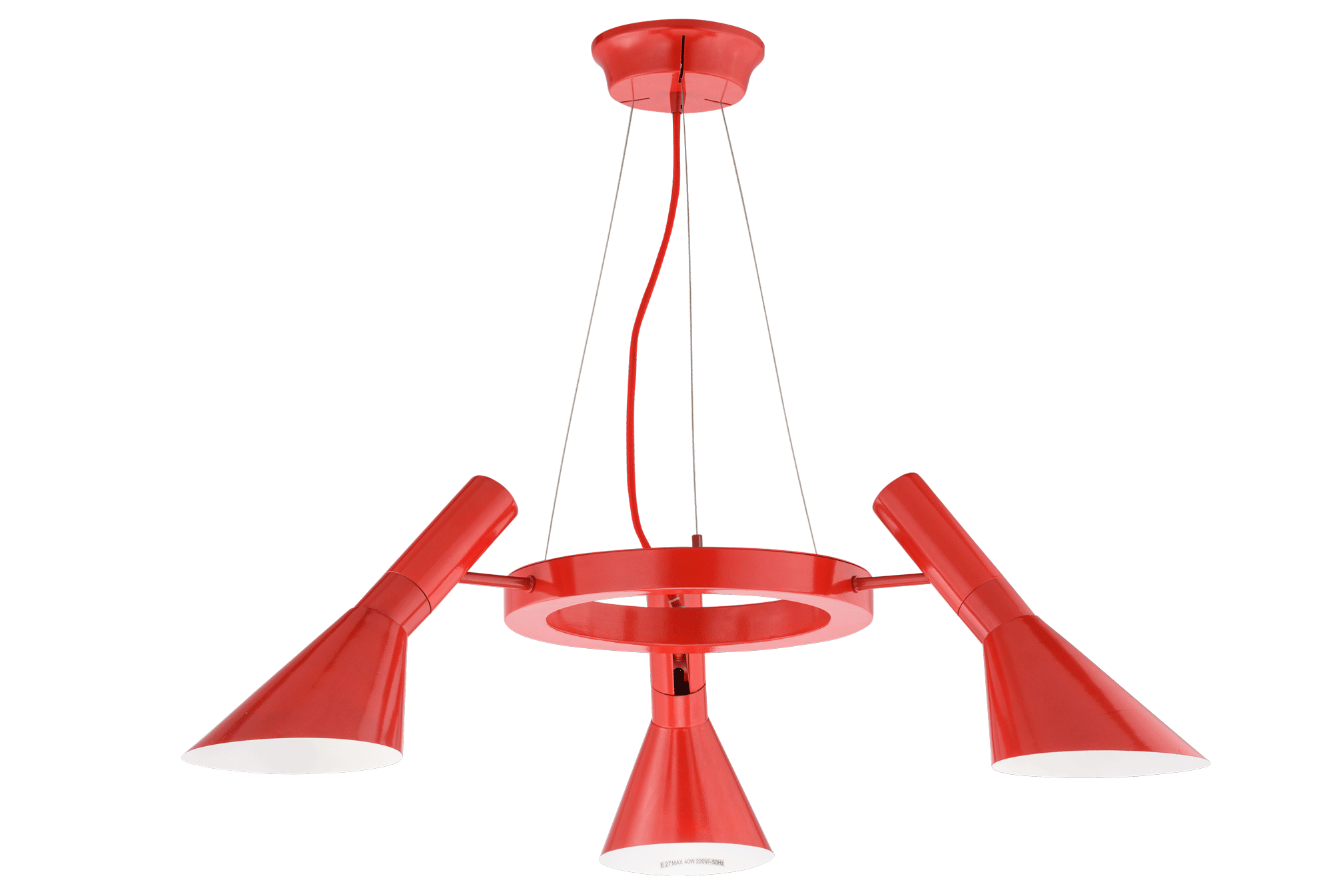 1001P/3 RED (1) Люстра