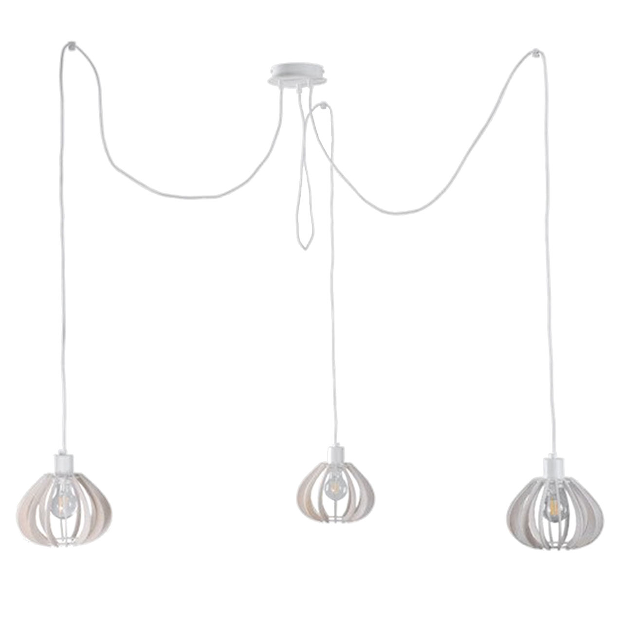 Подвесной светильник MD.9003-3-P-WH