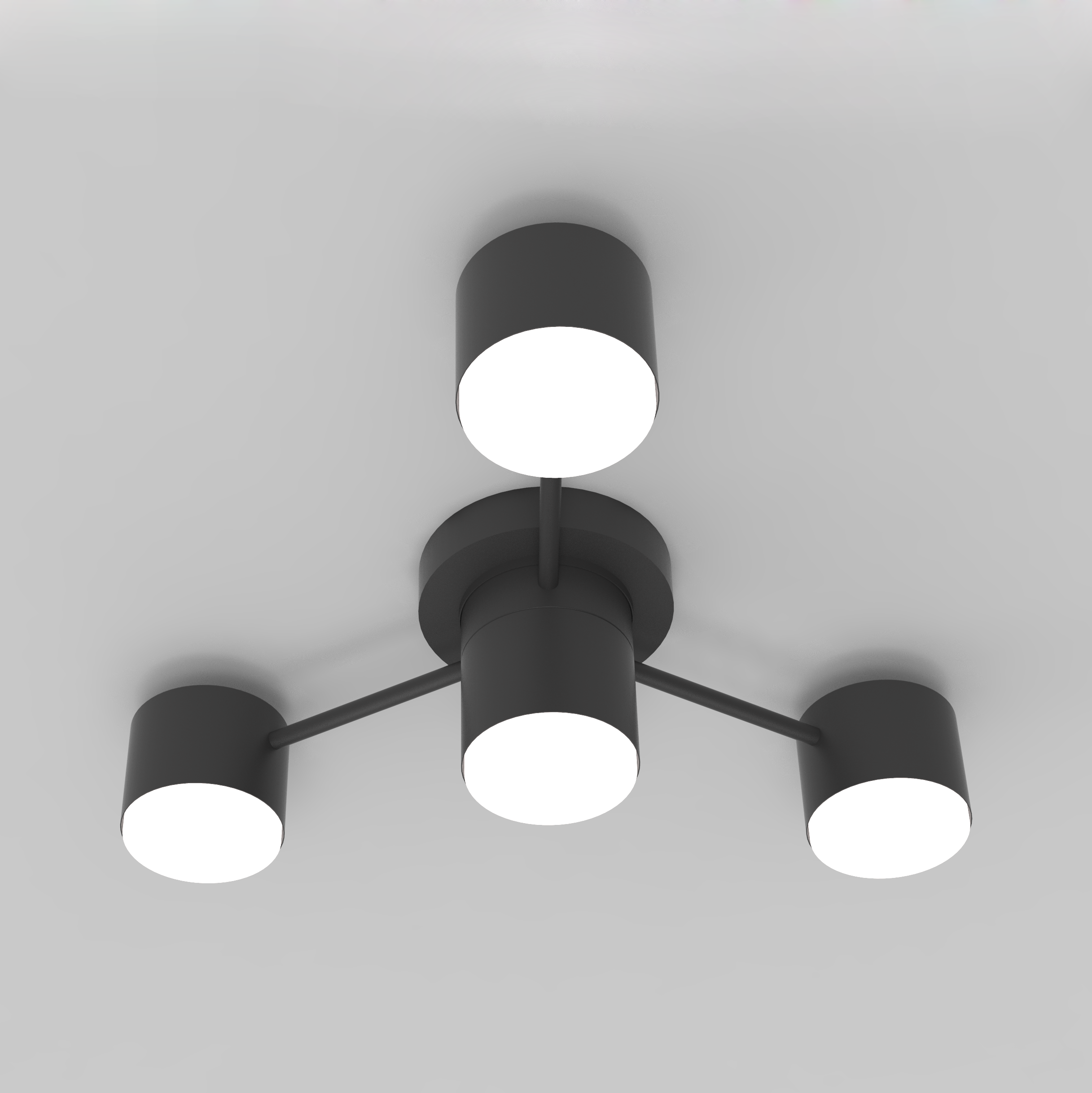 CL-BLACK DOT-R001-GX53*4 BK (1) Люстра RL #