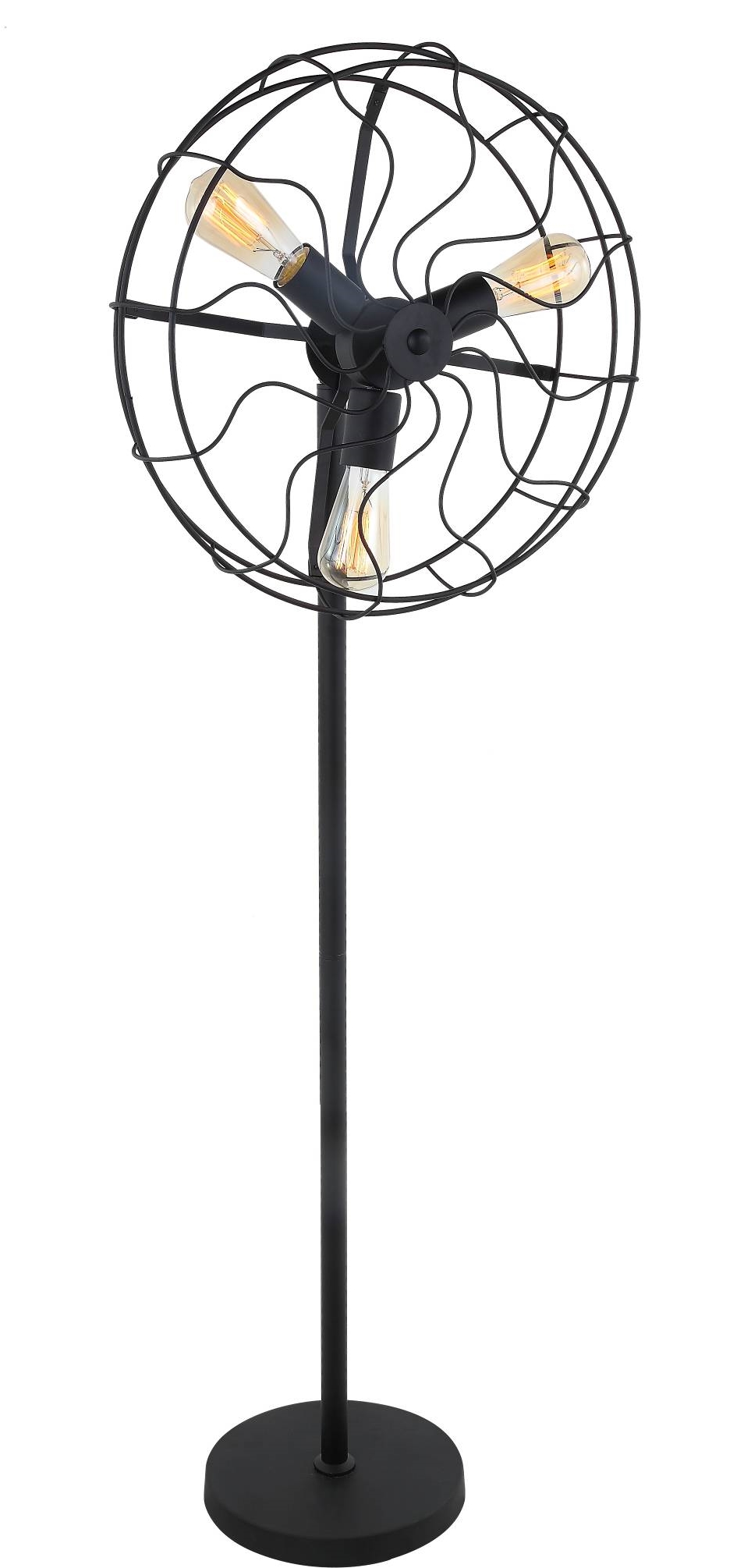 T2580LM/3 BLACK (1) Торшер