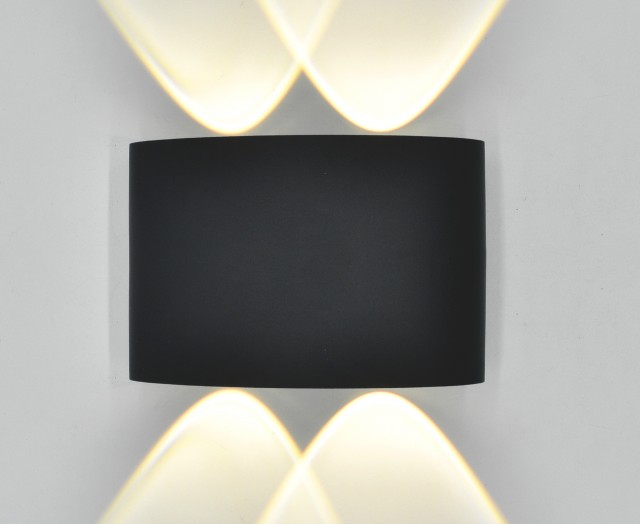 Х-B20942/4 BK LED 4*1W 4000K (25) светильник настенный