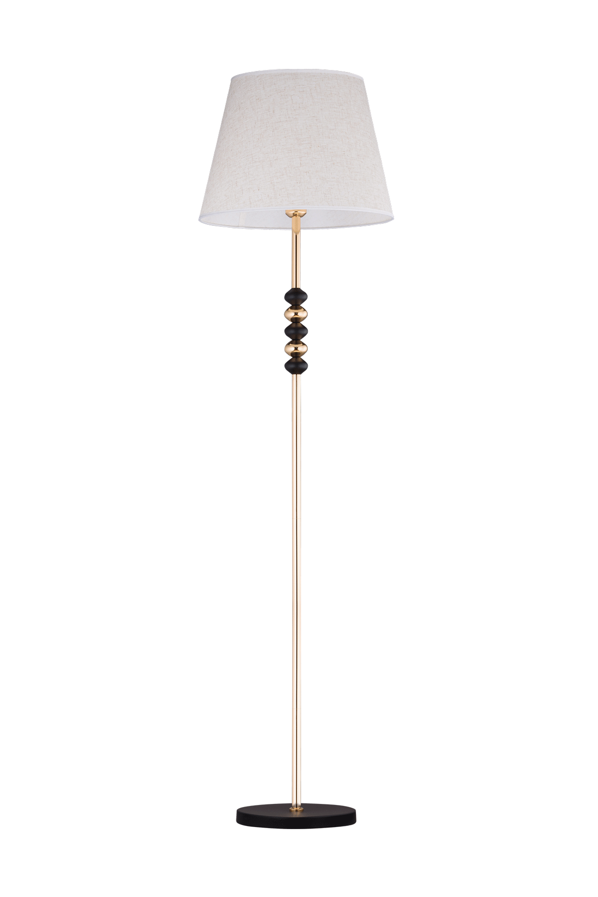 2063 BK+GD (1) Торшер (колпак отдельно) (RL)