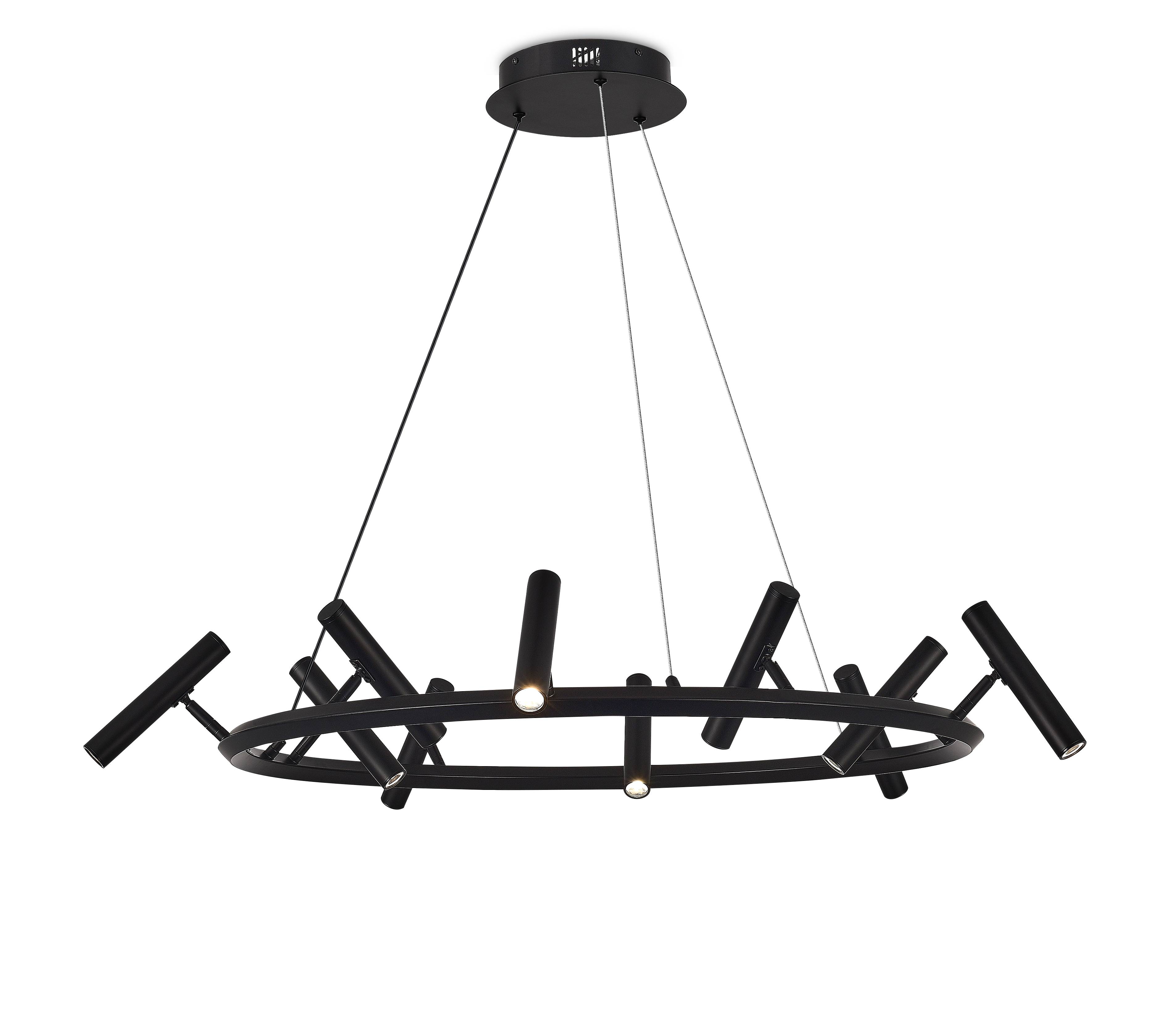 2688-DW-100 BLACK (1) Люстра NW #