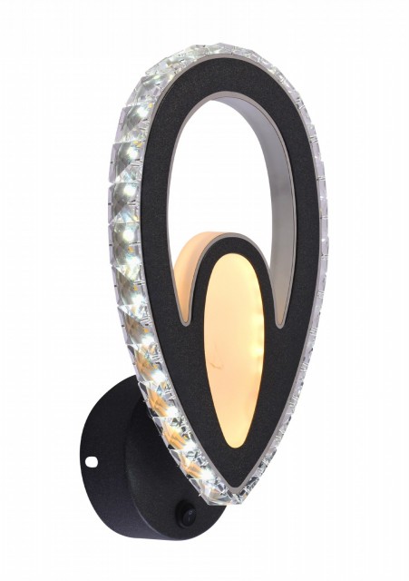 МС-XI3907/1 GRAPHITE+CR Led 30W 3000K-6500K выключатель (10) светильник настенный