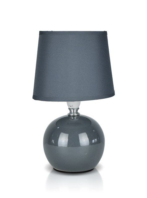 А-LE728 Dark gray+Dark gray абажур,  размер: 160*160*250мм (24) светильник настольный