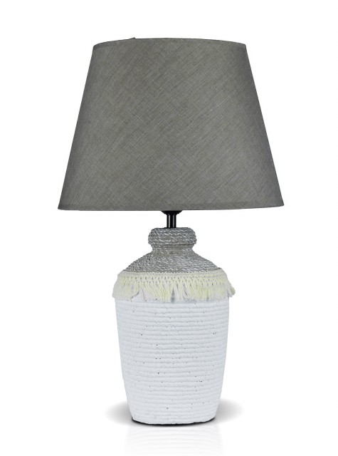 Д-JM6738-1 White+Beige+Brown, размер: 300*300*500мм (4) светильник настольный