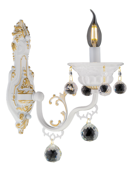 B5117/1W WH+GD (1/10) Бра NW #