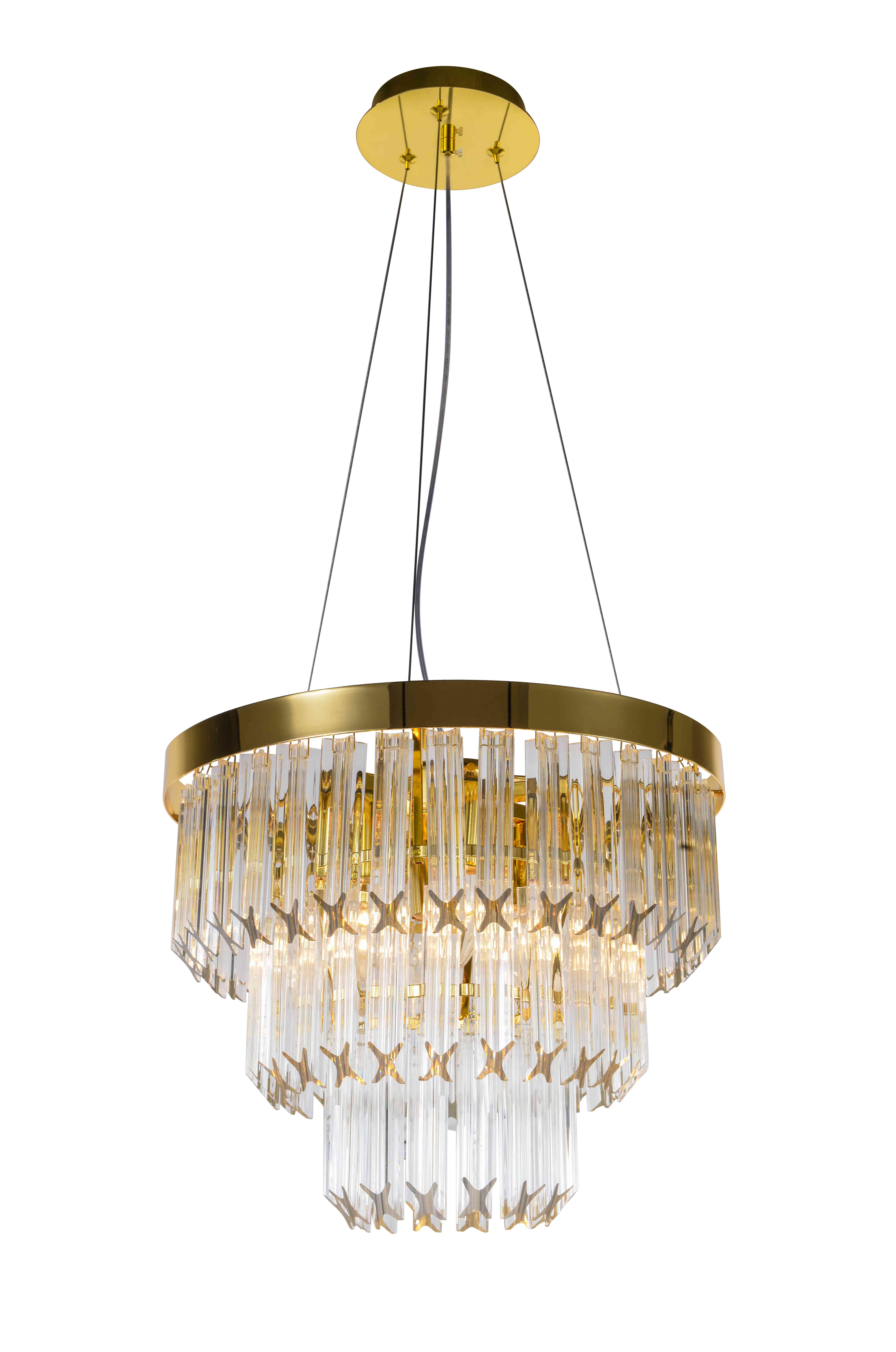 5731E/6 GOLD+CLEAR (1) Люстра NW #