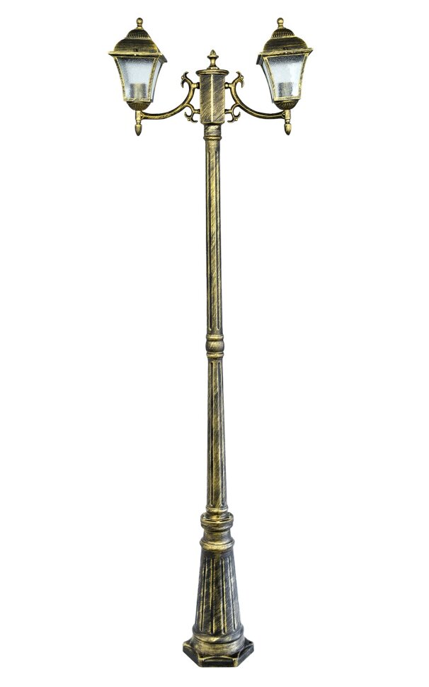 КХ-A415 SBG (1) фонарь напольный (бронза) [01105392]