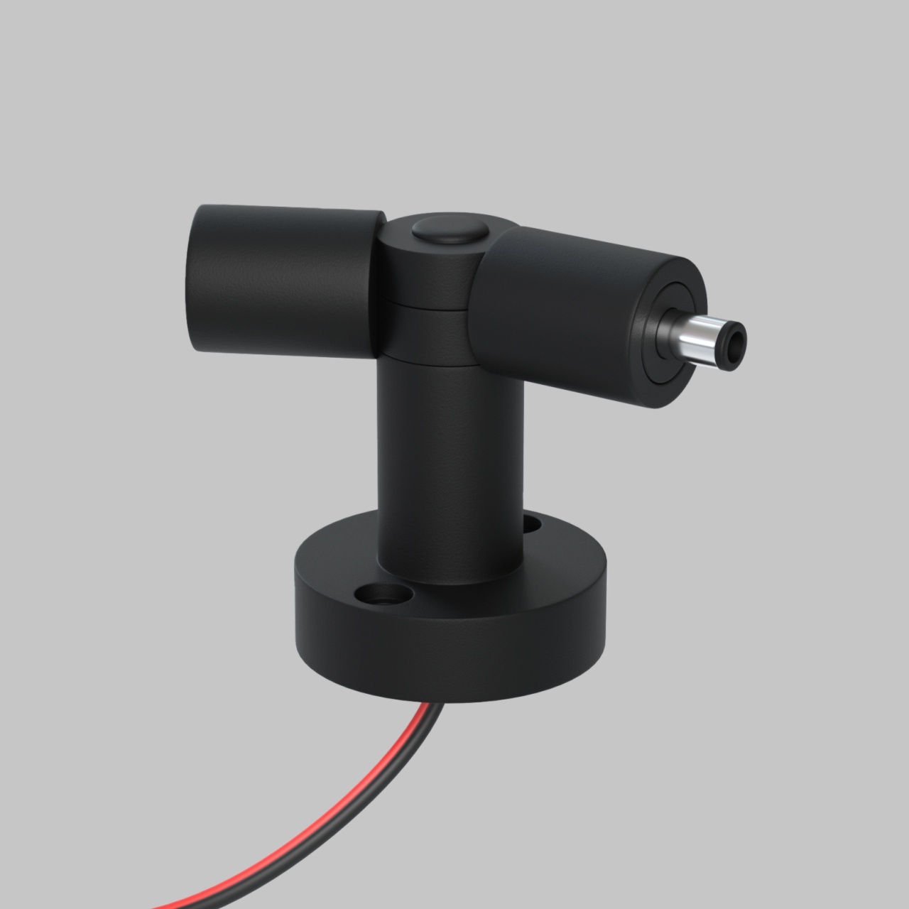 L - соединитель с изменяемым углом 70-220°, 24В с проводом, осветительной системы THIN and SMART Черный IL.0060.4001-W-BK