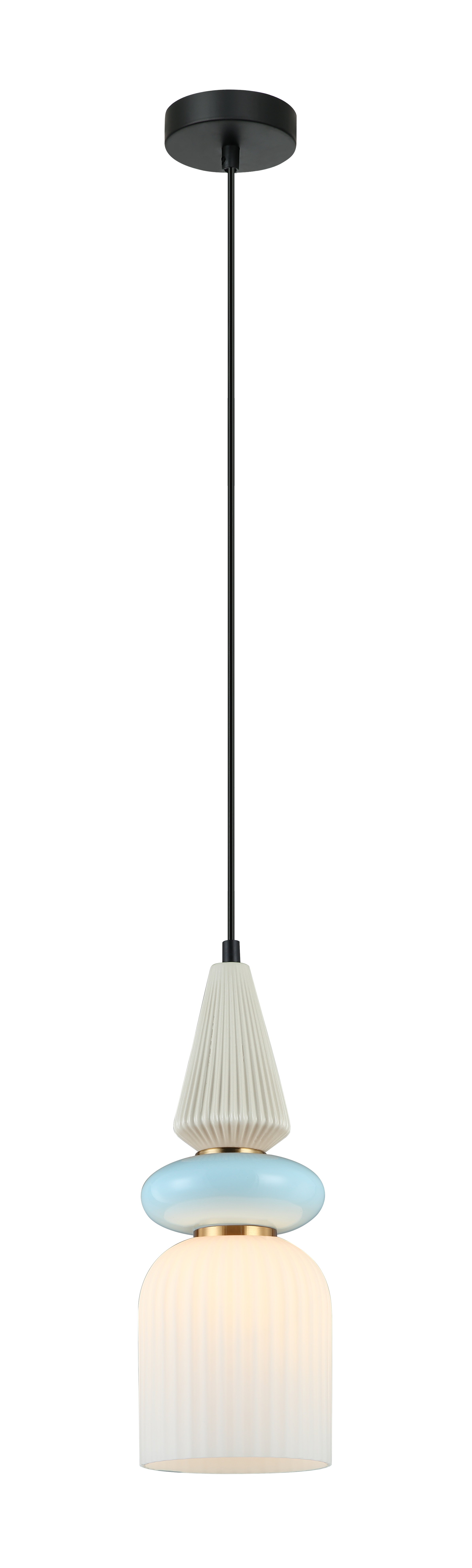 6320MDM-1 CRM+BL+W (1) Люстра NW
