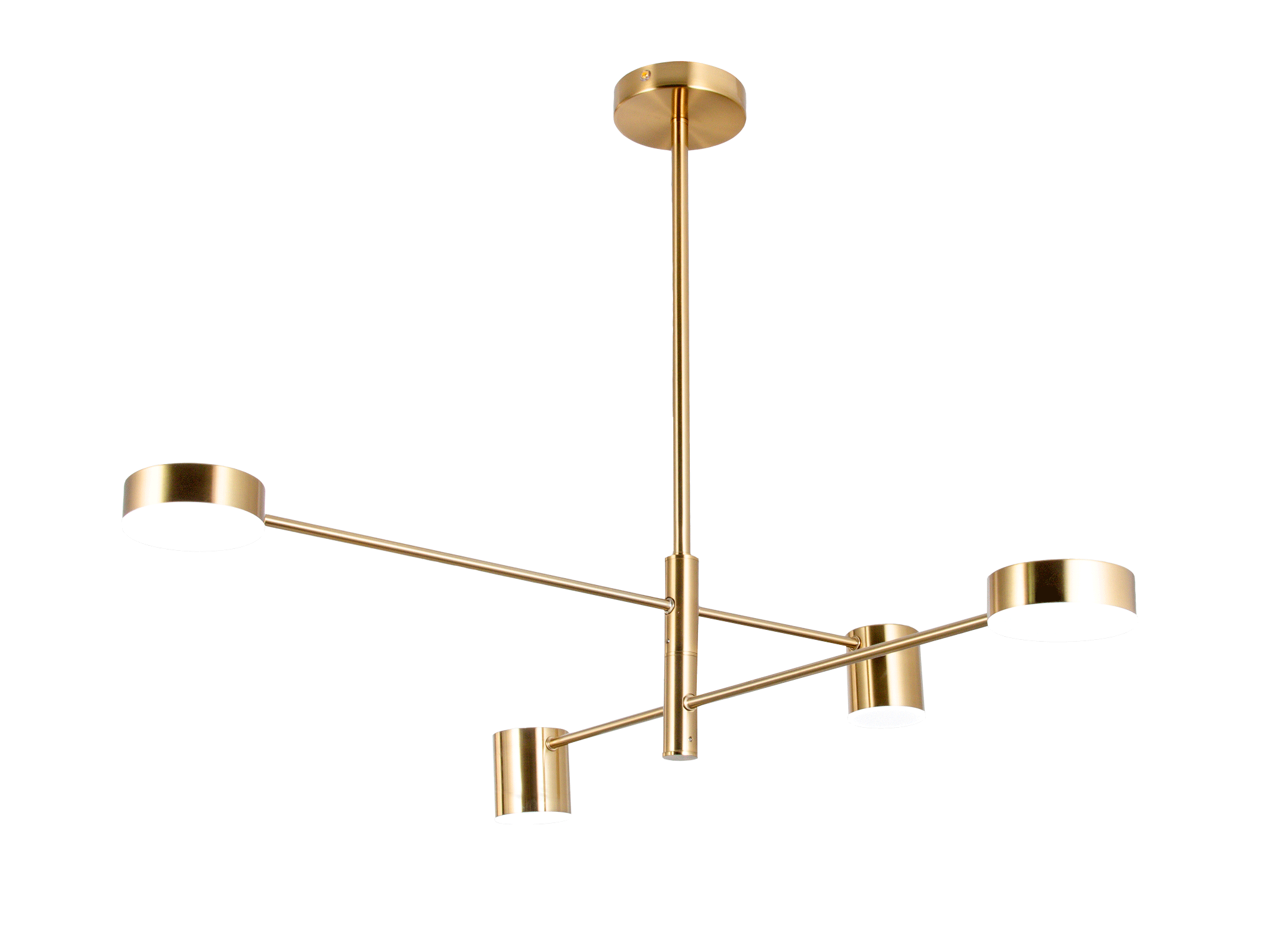 8021DW-4 BRASS (1) Люстра (NW)