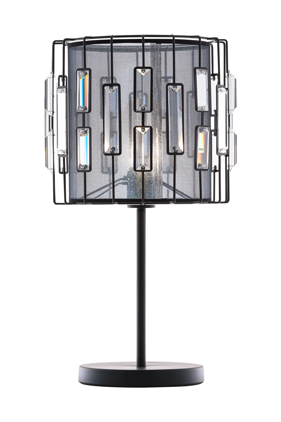 HTM3554/1M BLACK (1) Наст. лампа NW #