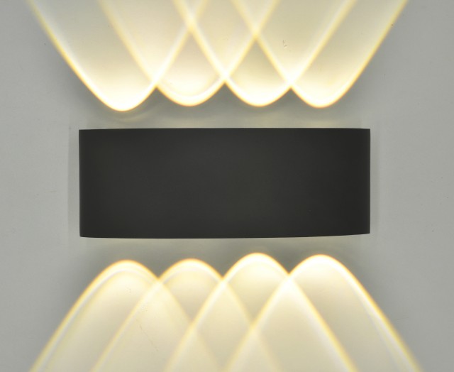 Х-B20916/8 BK LED 8*1W 4000K (20) светильник настенный