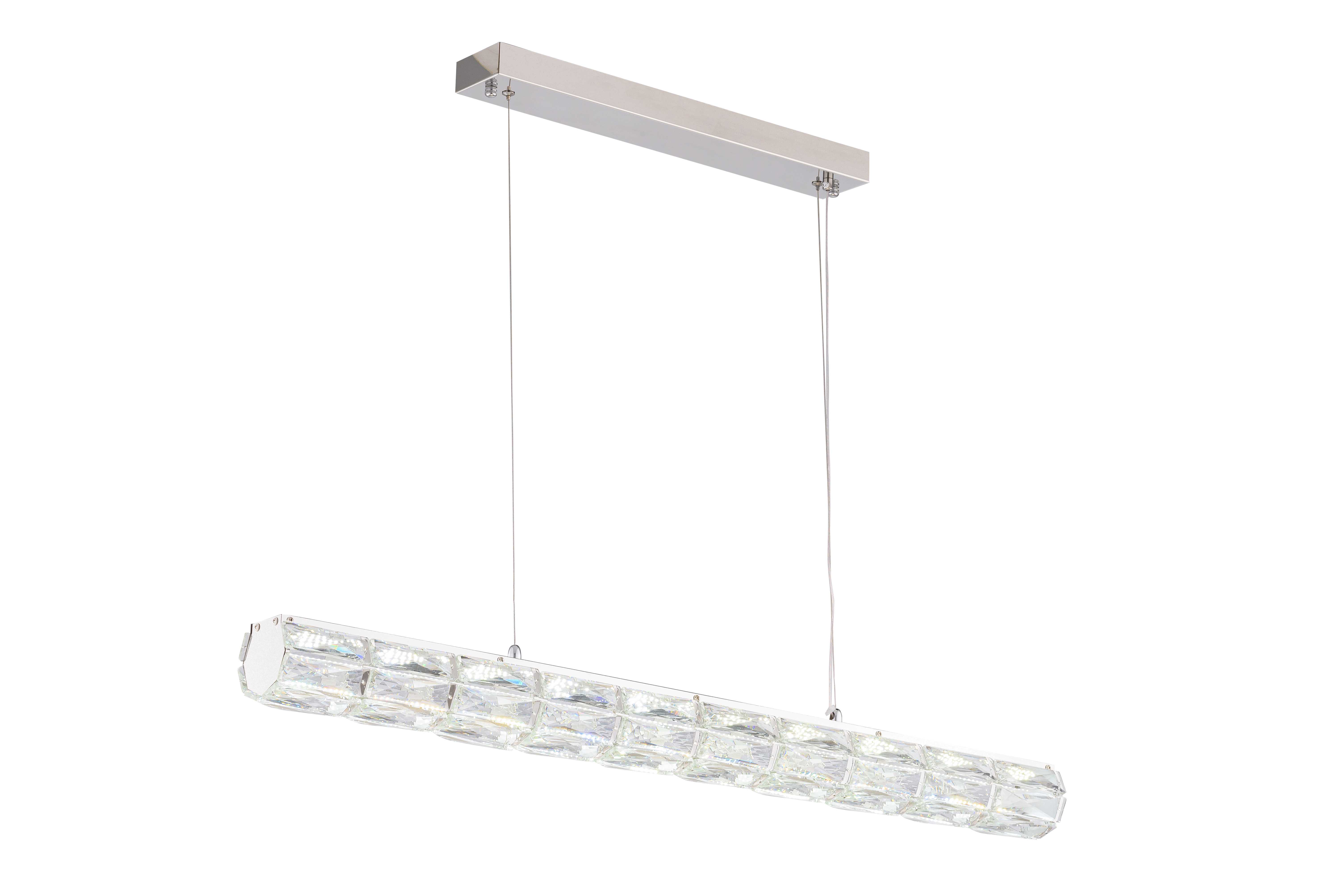 2405R/40W CHROME+CLEAR (1) Люстра NW #