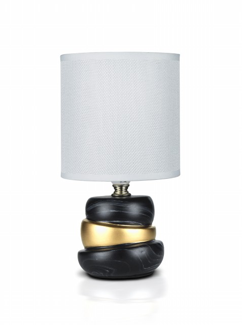 В-HS8479 black+white shade, размер: 130*130*240мм (24) светильник настольный