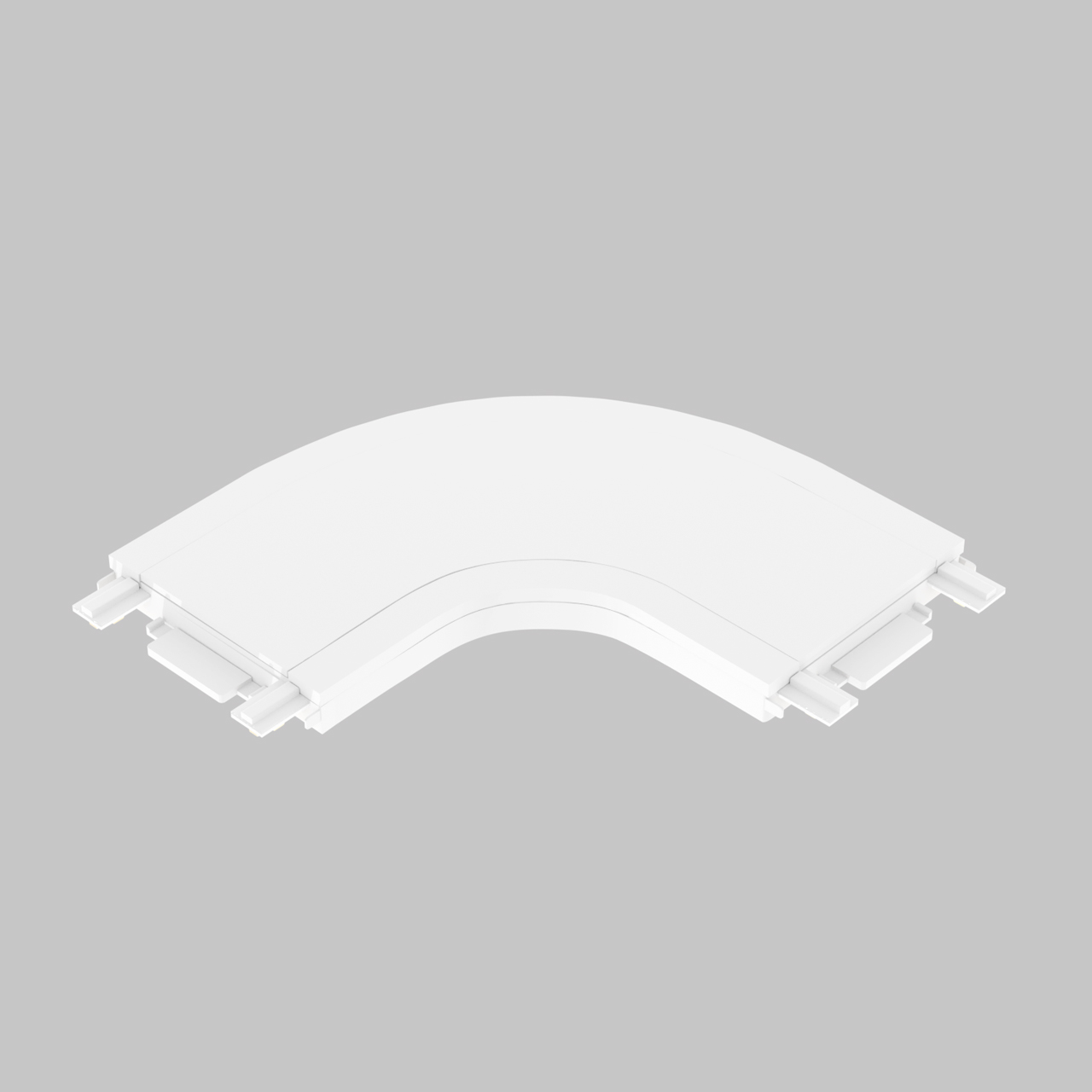 C - соединитель для ультратонкого магнитного шинопровода трековой системы UT25 48В, Белый IL.0007.3002 WH