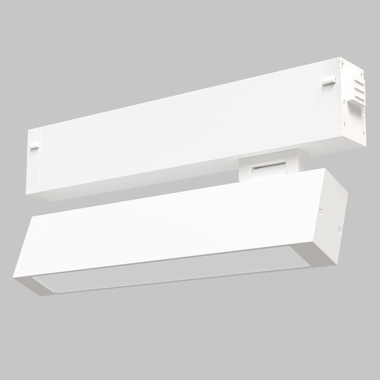 Светильник SMART рассеянного света поворотный для трековой системы SMART LINE 220В, 9Вт, Белый IL.0050.6001-9-WH