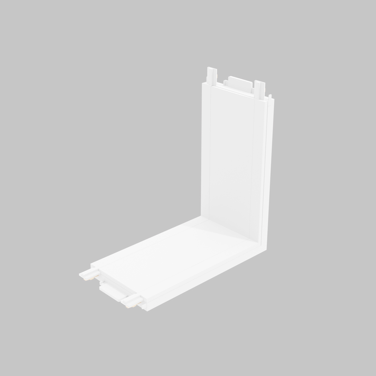 L - соединитель внутренний для ультратонкого магнитного шинопровода трековой системы UT25 48В, Белый IL.0007.3005 WH