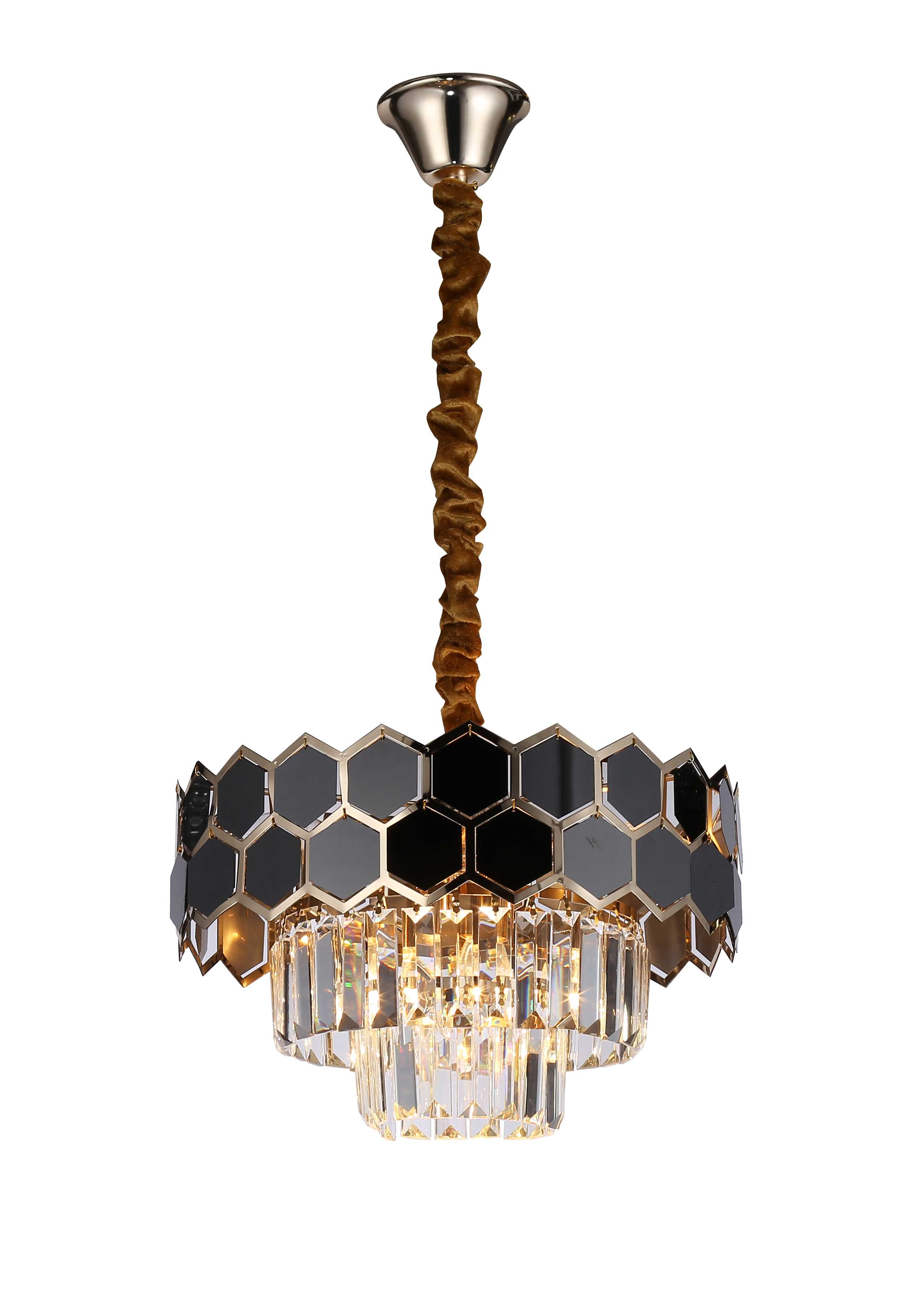 26016/4+2 BLACK+GOLD (1) Люстра (RL) #