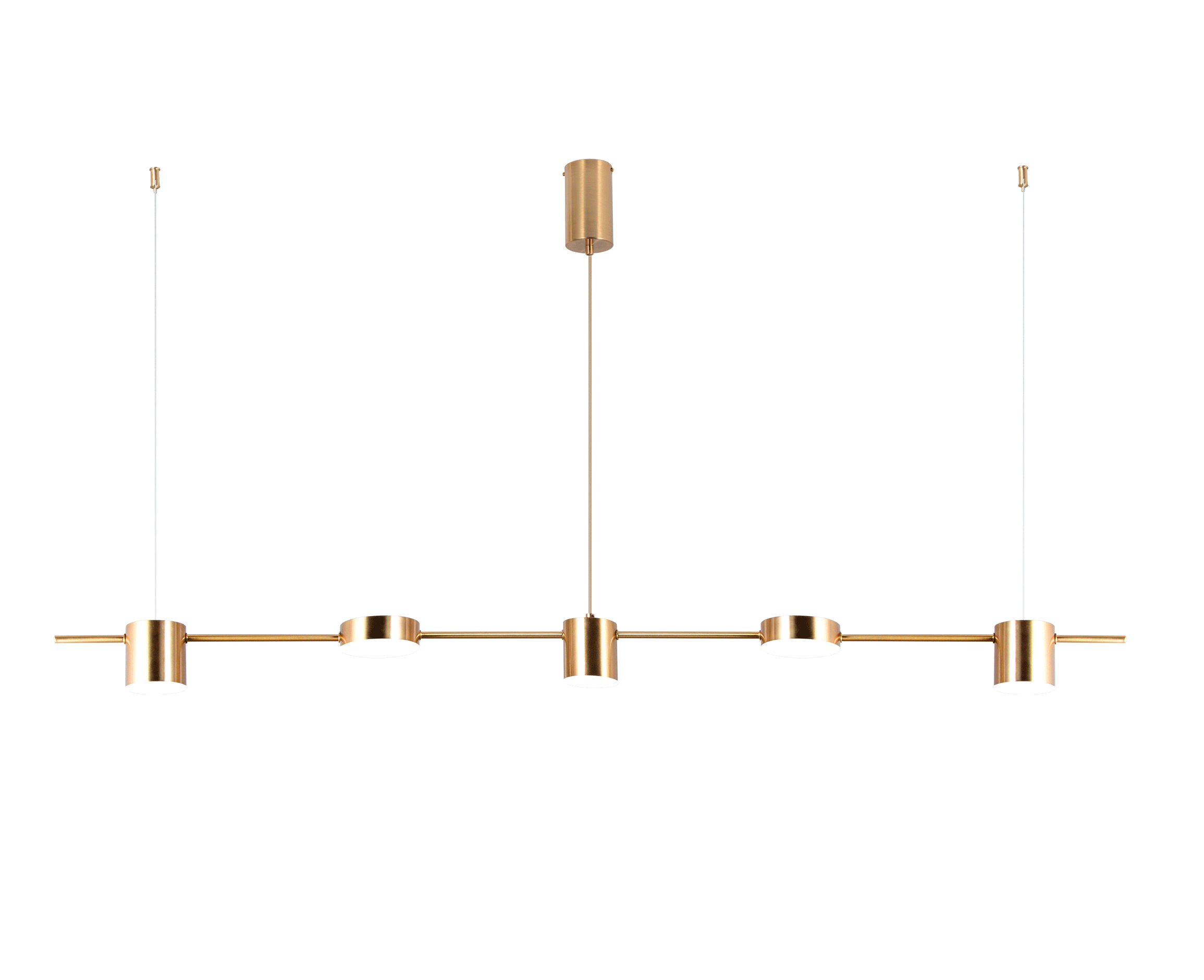 8022-DW-5 BRASS (1) Люстра (NW) #