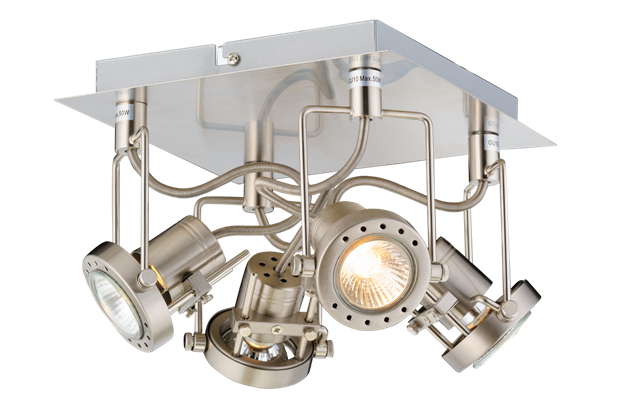 105879/4CA SATIN NICKEL (1/6) Люстра #