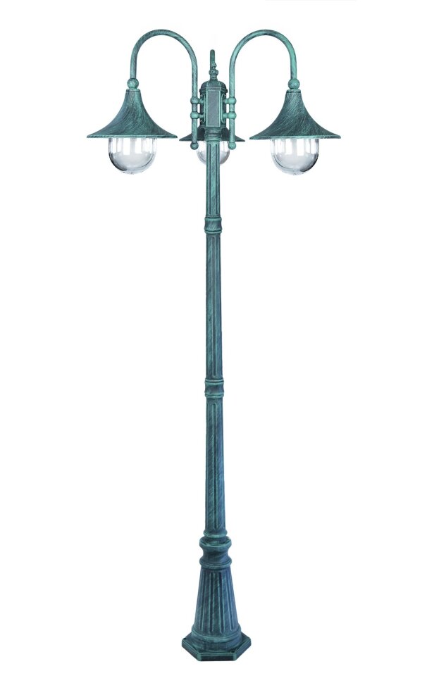 КХ-A538 SG (1) фонарь напольный (черно зеленый пес [01105405]