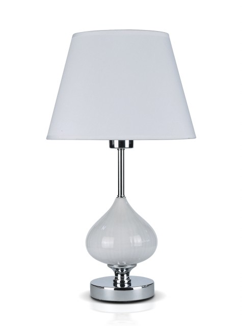 Д-JM2676 Sliver+White, размер: 280*280*480мм (8) светильник настольный