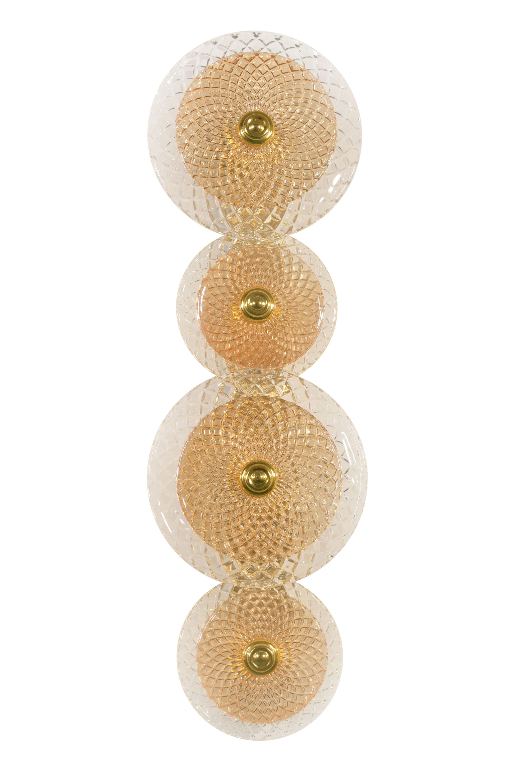 W5856P/4 GOLD+CLEAR+AMBER (1) Настенный светильник  NW