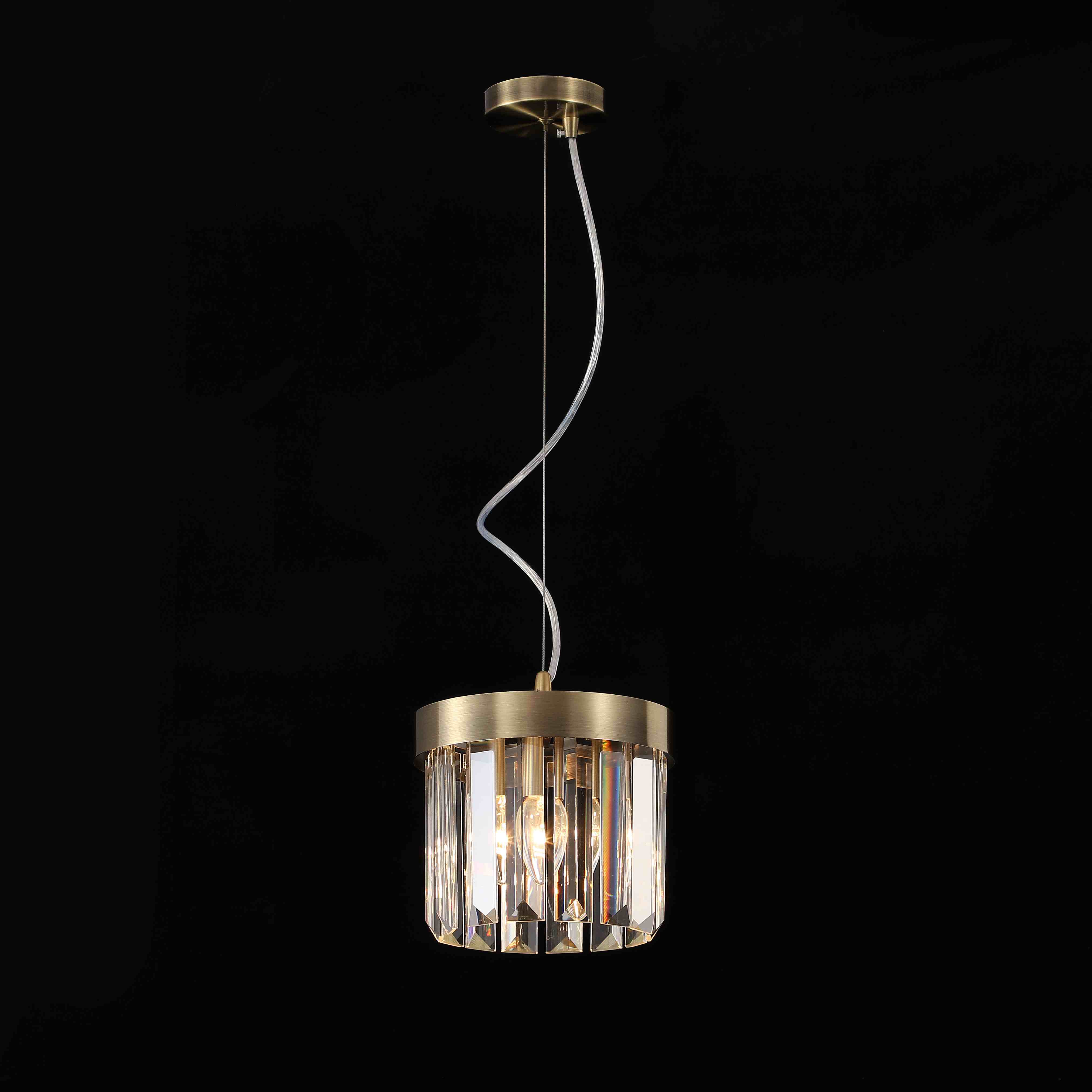 G15-ф200*H170(1200) BRONZE (1) Подвесной светильник  NW #