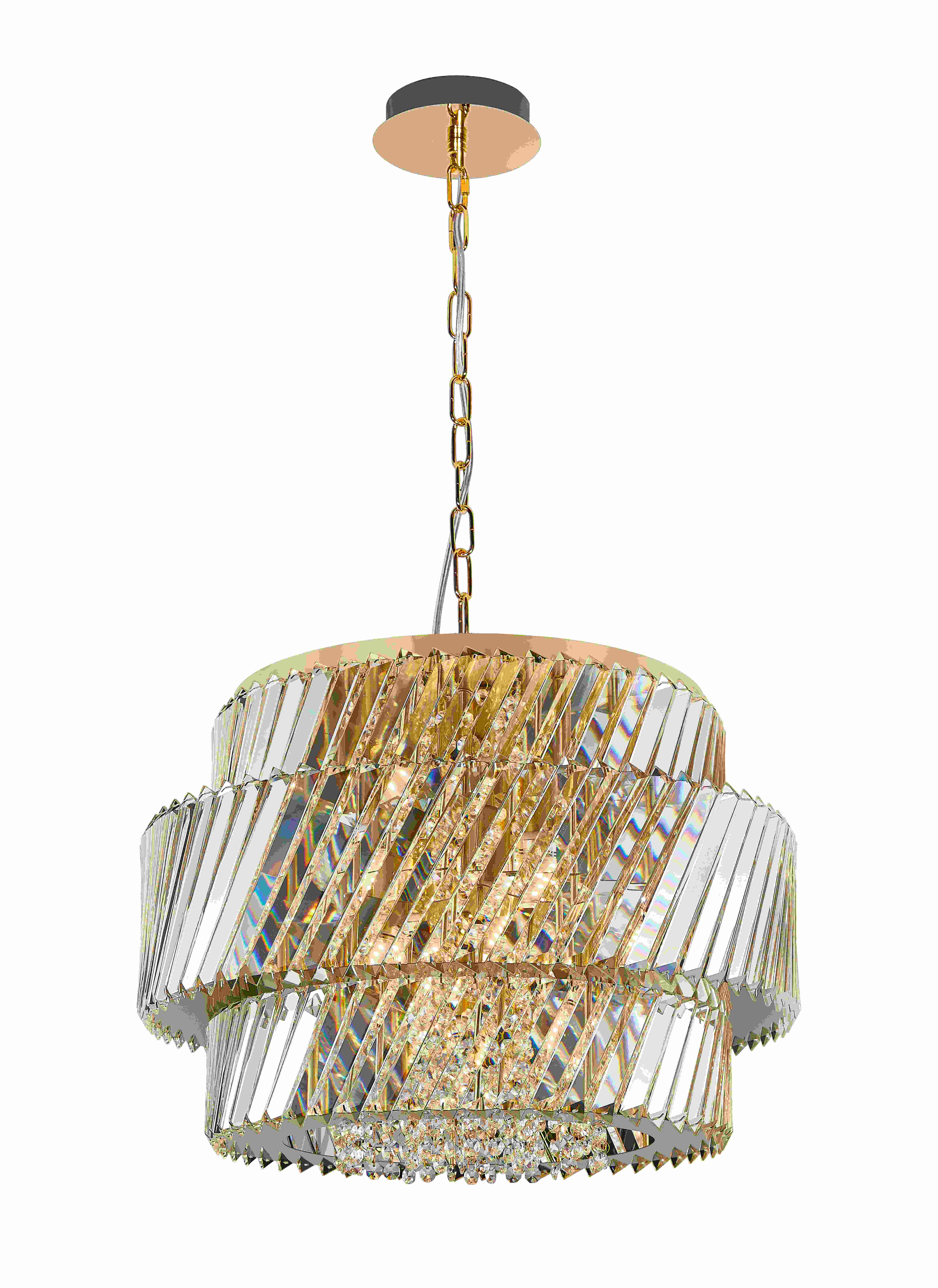 098PLSK/18TG GOLD (1) Люстра NW #