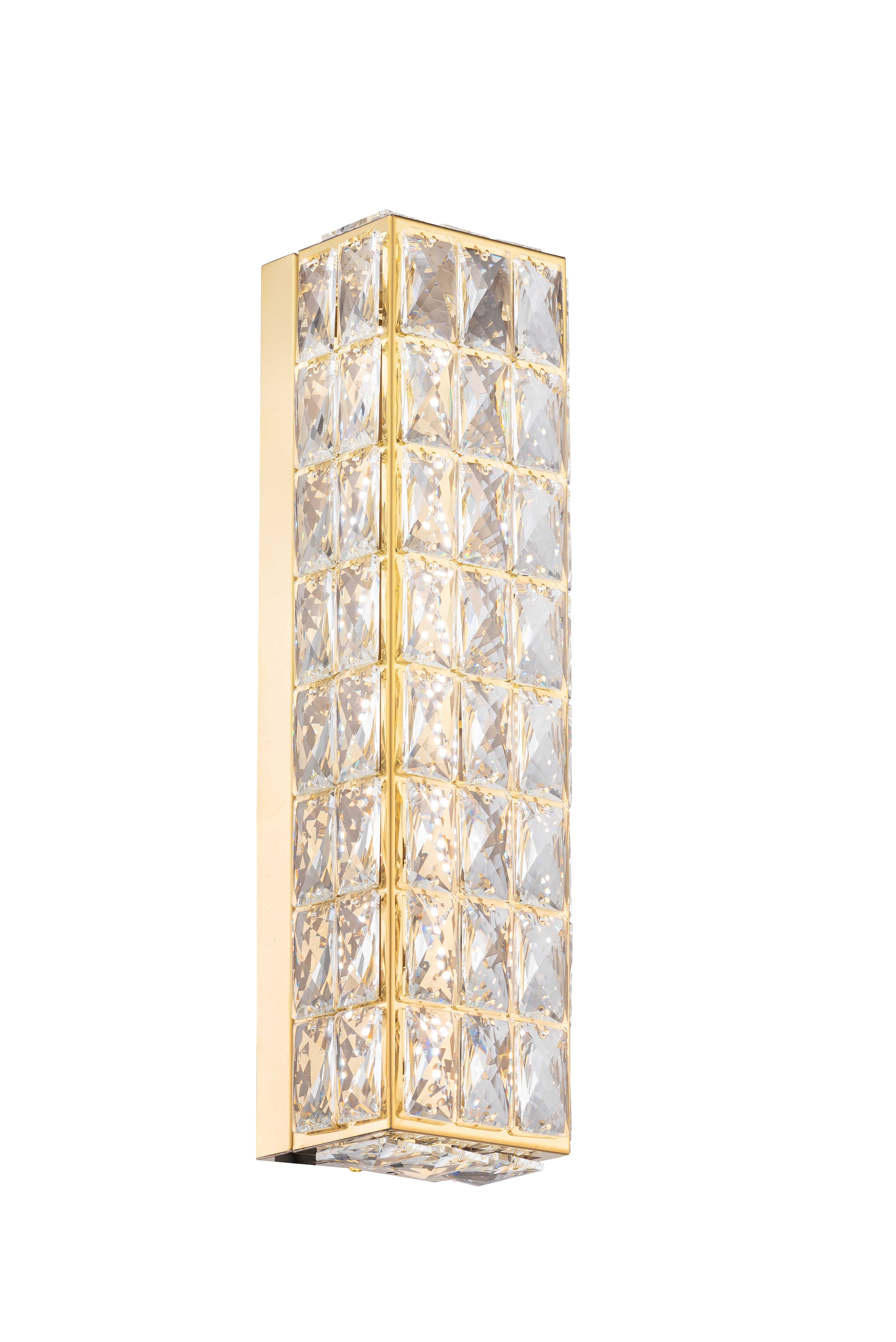 W2798E/15W GOLD+CLEAR (1) Настенный светильник NW