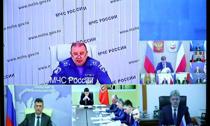 Полномочный представитель президента в Сибири Анатолий Серышев обозначил задачи по подготовке к половодью и пожароопасному сезону