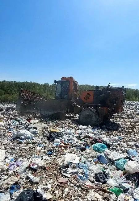Власти Красноярского края стабилизировали работу Ачинского мусорного полигона