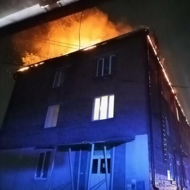 В Шелеховском родильном доме произошёл пожар