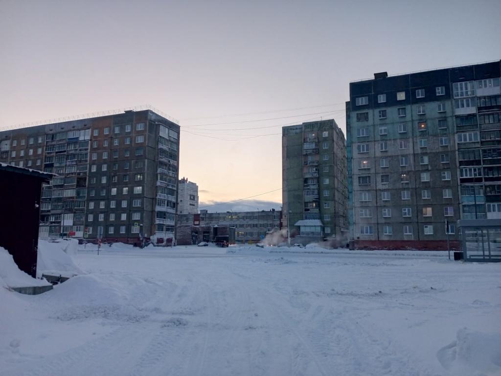 Норильск зимой