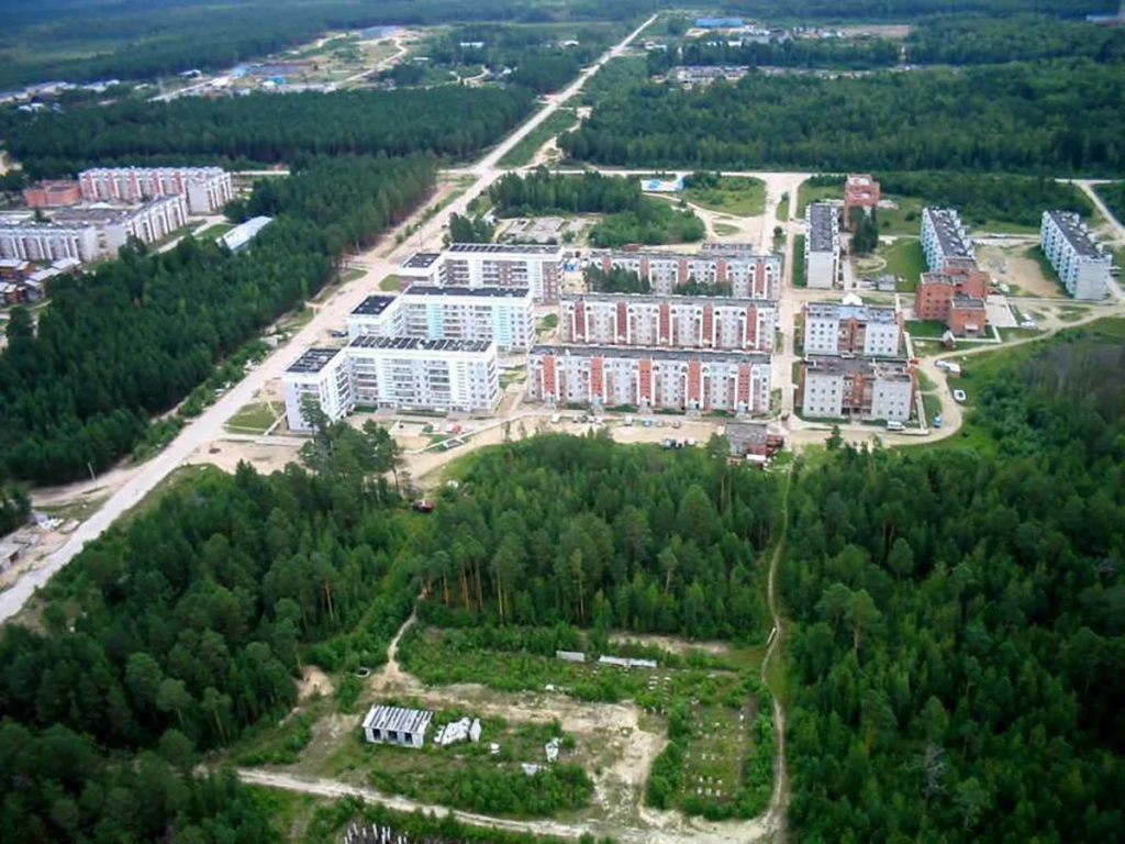 Город среди тайги