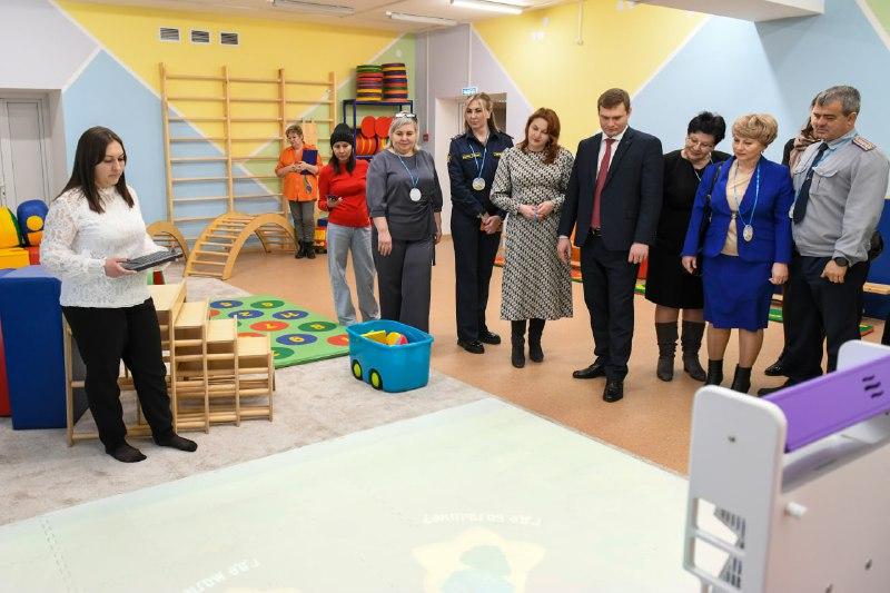 Открытие детского сада. 