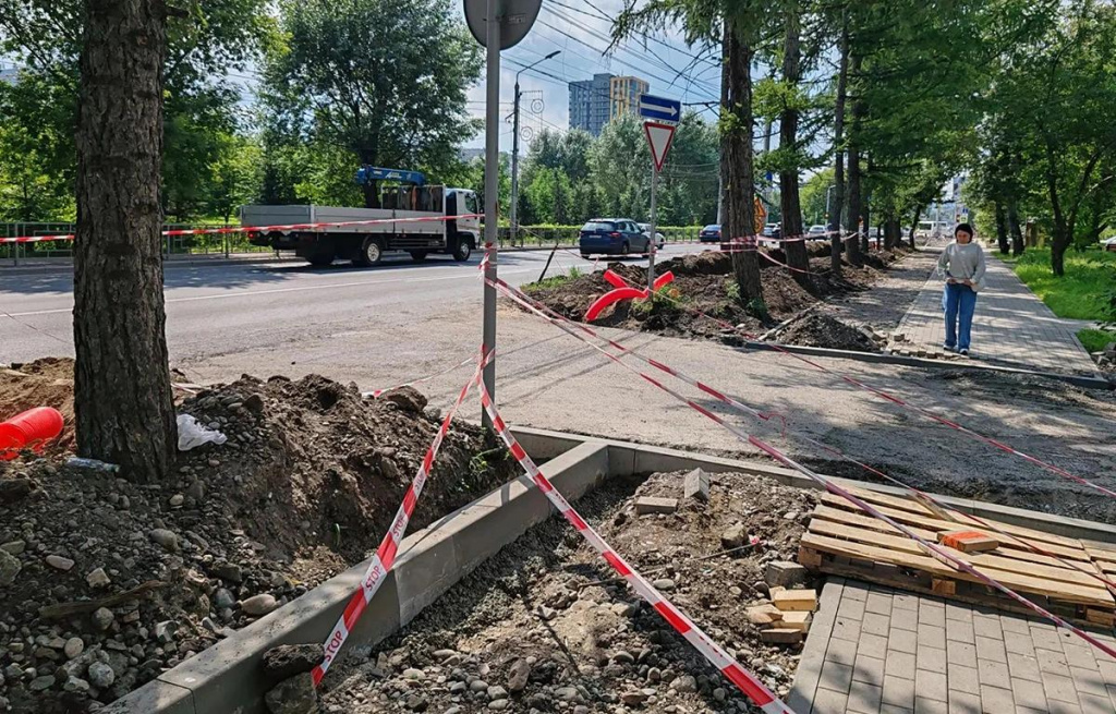 Перерытые улицы