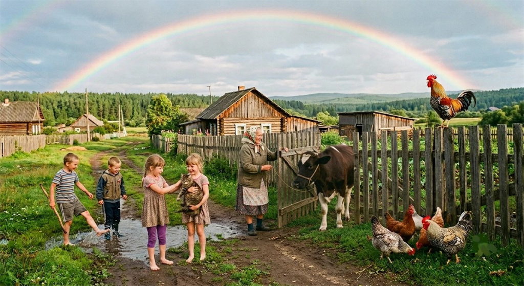 Что запрещено делать за неделю до Ивана Купалы деревня, радуга