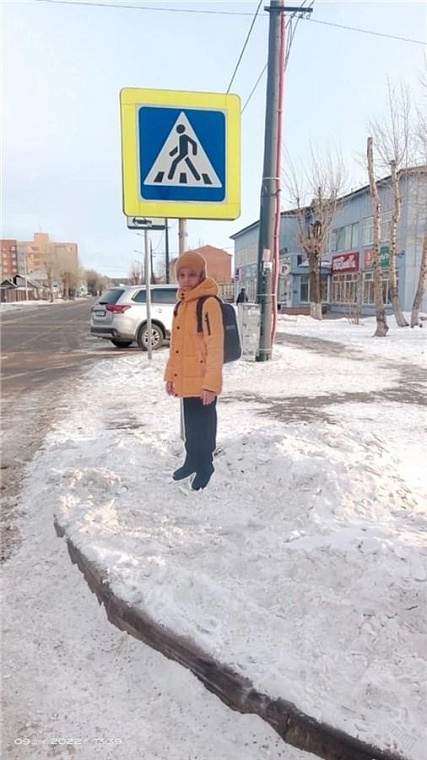 Мальчик из картона пугает водителей Красноярского края