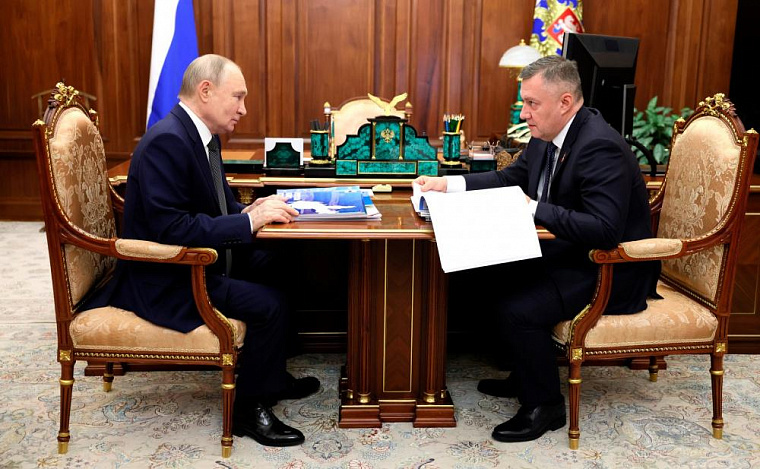 Президент Путин согласовал выдвижение губернатора Иркутской области Игоря Кобзева на второй срок