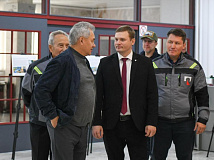 Сергей Шойгу приехал с рабочим визитом в Саяногорск, обсудить нацбезопасность и развитие Хакасии