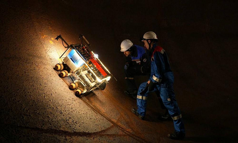 На Братской ГЭС тестируют магнитного робота-диагноста для водоводов