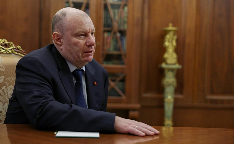 Президент Владимир Путин принял владельца и гендиректора «Норникеля» Владимира Потанина