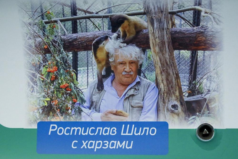 Редкие архивные кадры из жизни директора новосибирского зоопарка Ростислава Шило показали в метро
