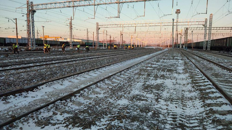 На станции Тайшет в Иркутской области завершили масштабную реконструкцию железнодорожных путей